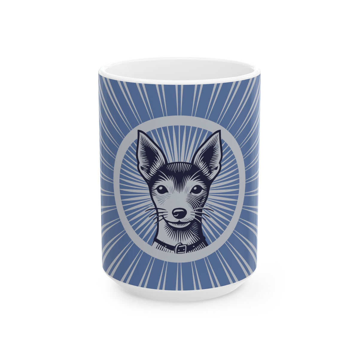 Toy Fox Terrier Ceramic Mug — 15oz