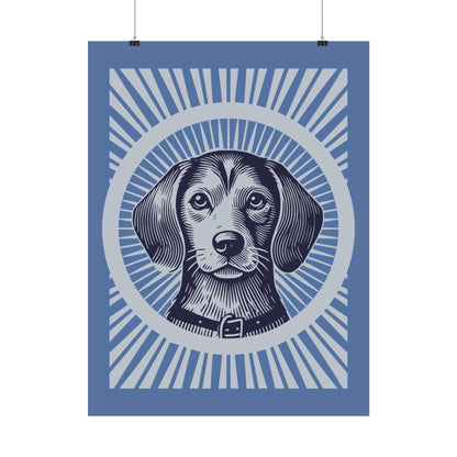 Beaglier Art Print