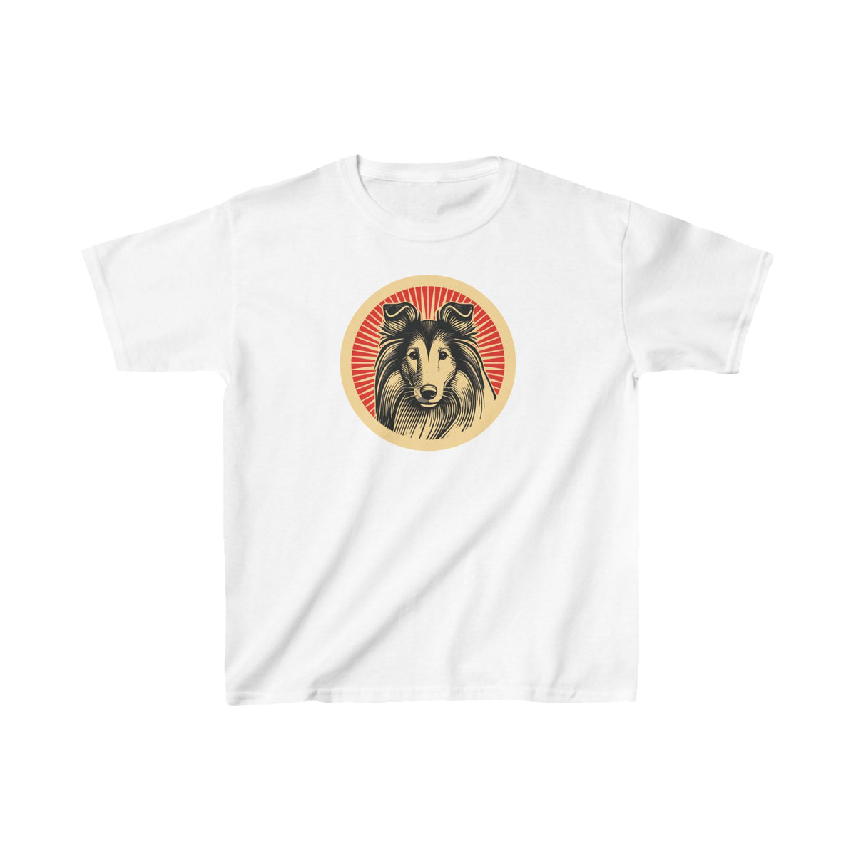 Collie Kids Tee — White