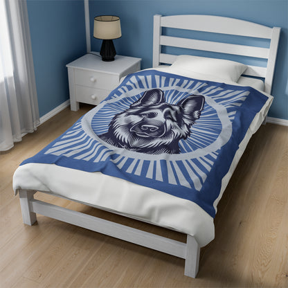 German Shepherd Blanket