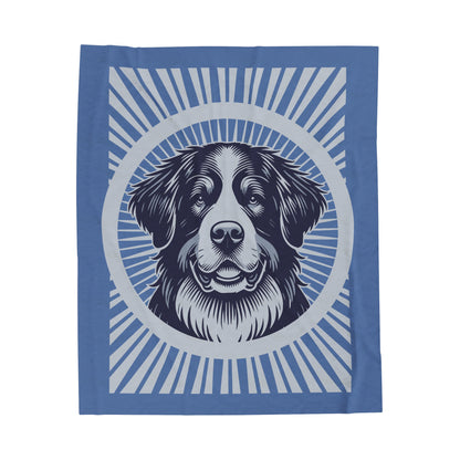 Bernese Mountain Dog Blanket