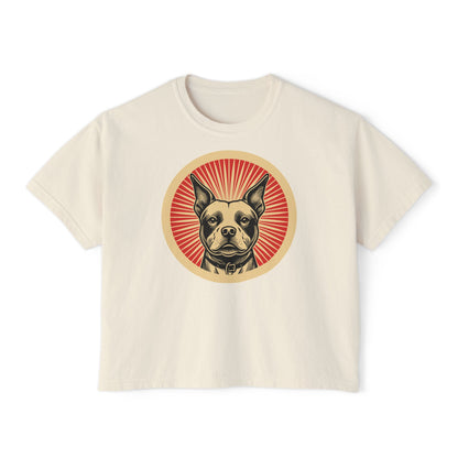 Staffordshire Bull Terrier Women's Boxy Tee