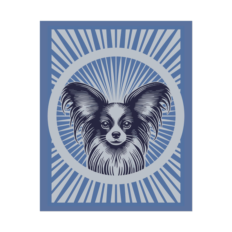 Papillon Art Print
