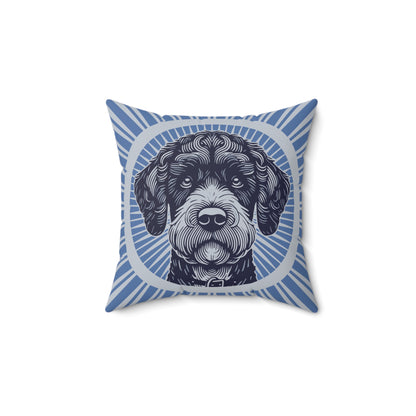 Boxerdoodle Pillow