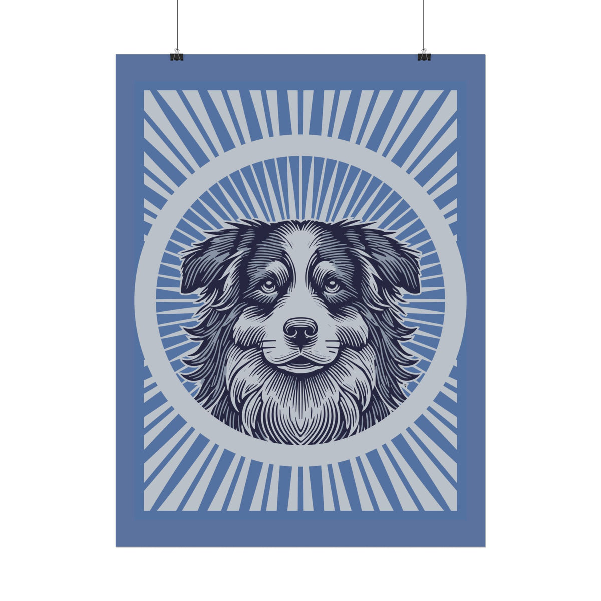 Border Collie Art Print — view 11