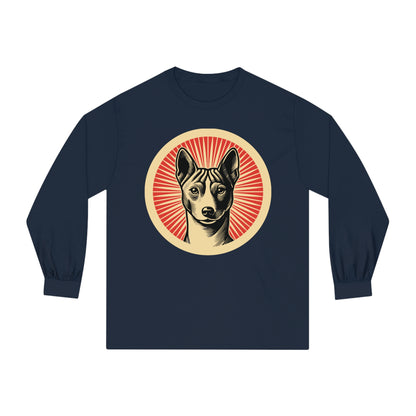 Basenji Long Sleeve Tee for Adults