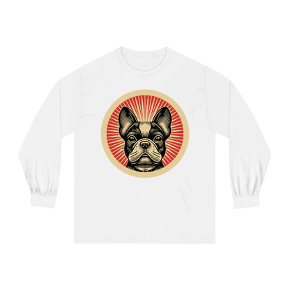 French Bulldog Long Sleeve Tee for Adults