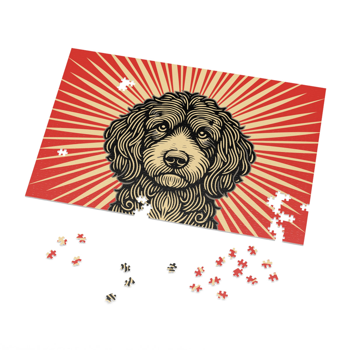 Aussiedoodle Jigsaw Puzzle — view 4