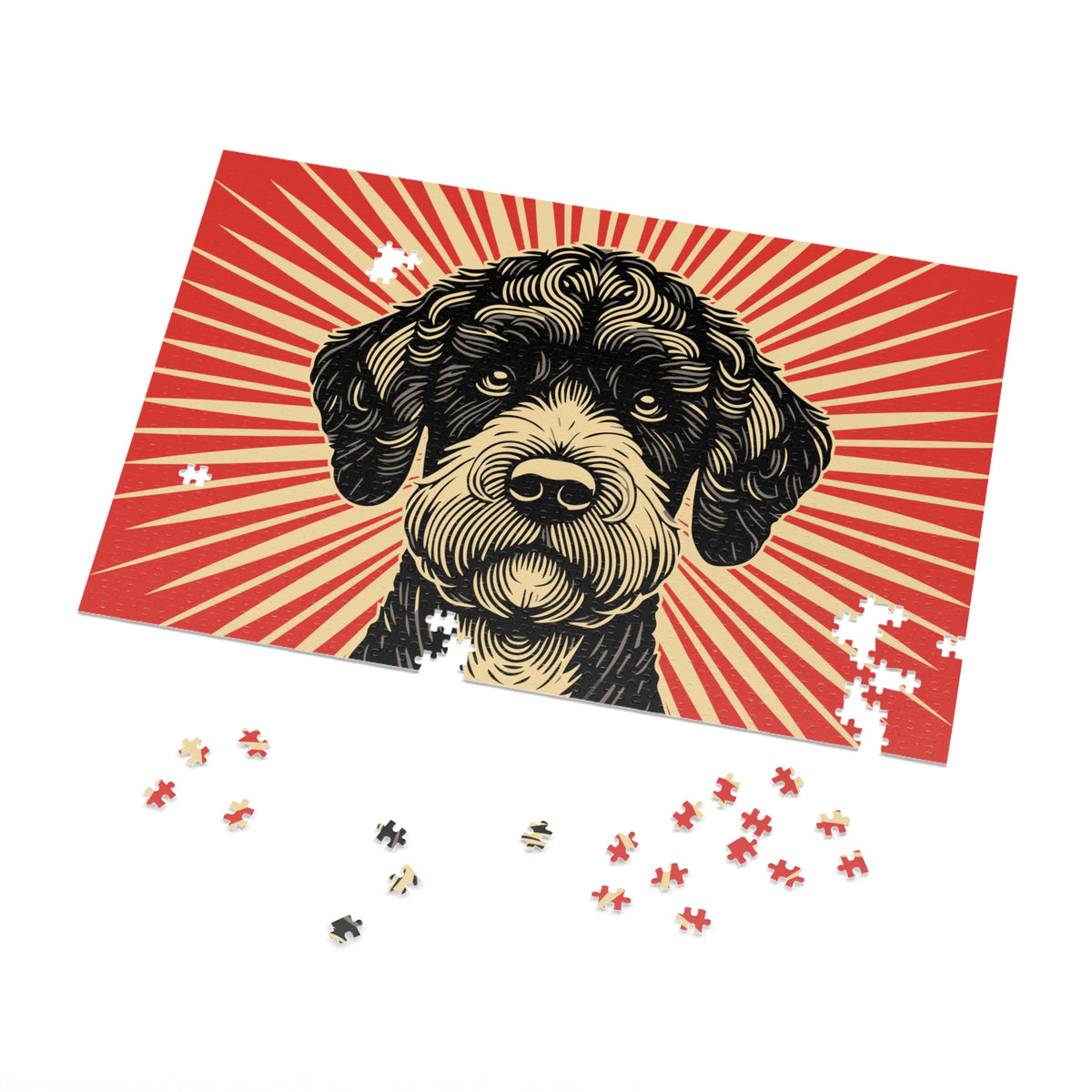 Boxerdoodle Jigsaw Puzzle — view 4