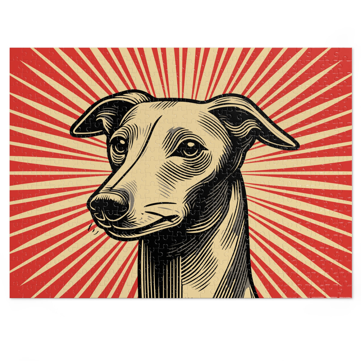 Italian Greyhound Jigsaw Puzzle — 20.5" × 15" (500 pcs)