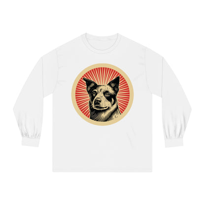 Australian Cattle Dog Long Sleeve Tee for Adults