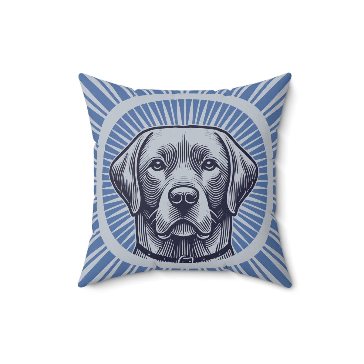 Labrador Retriever Pillow — 16" × 16"