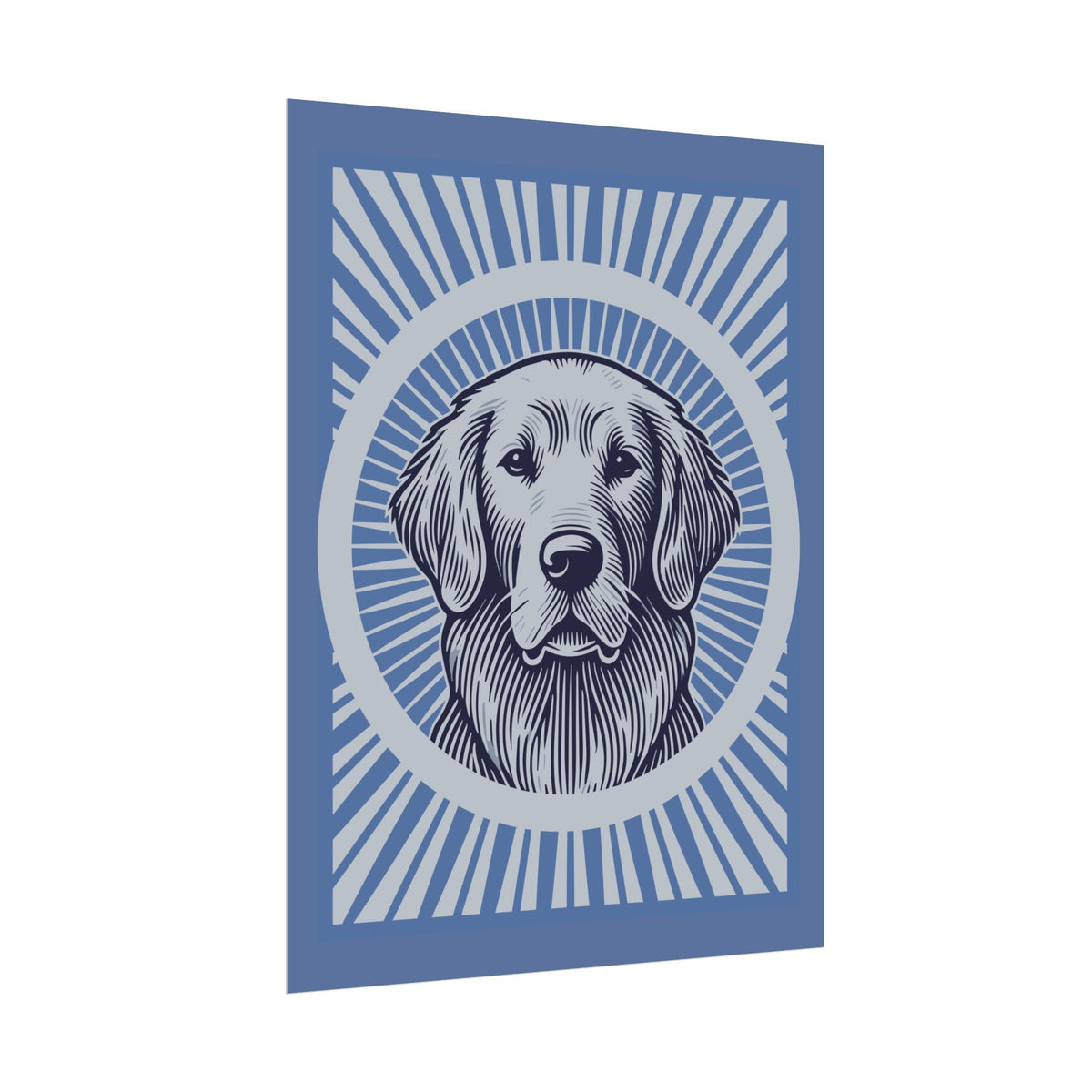 Golden Retriever Art Print — view 12
