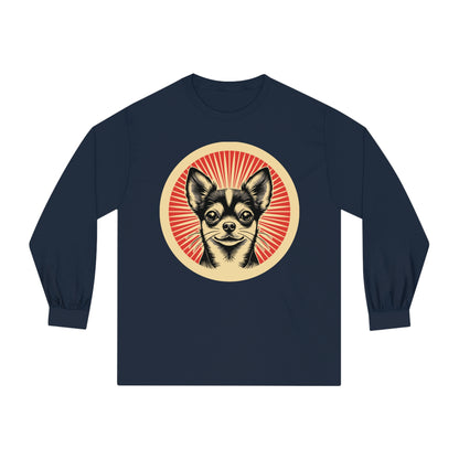 Chihuahua Long Sleeve Tee for Adults