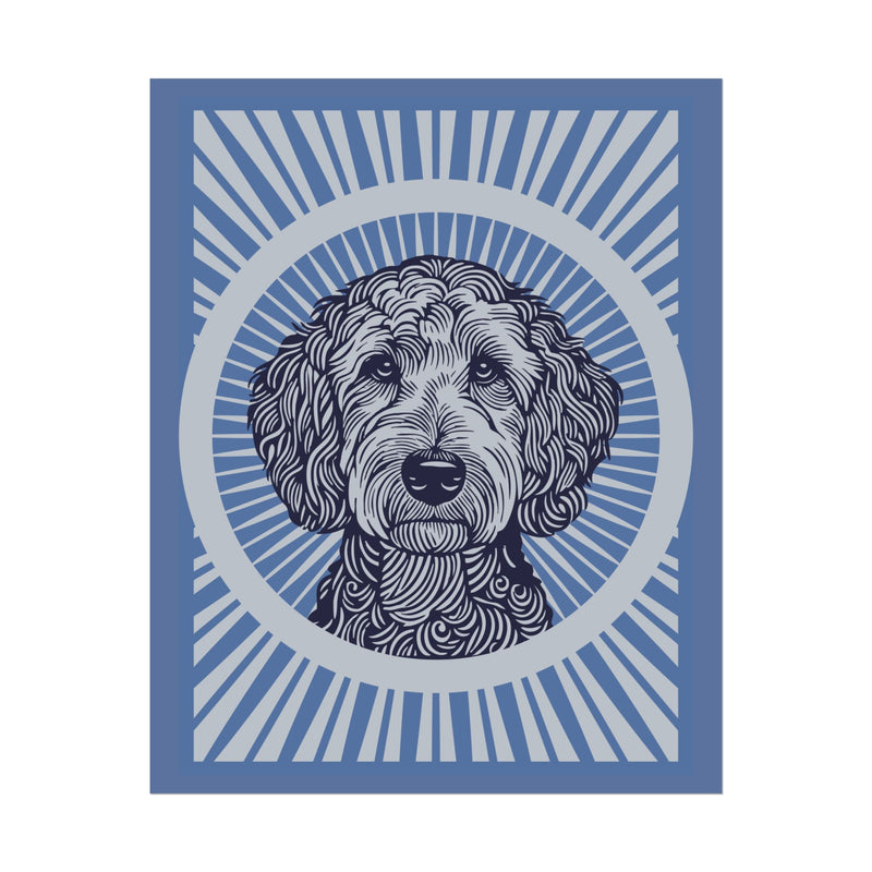 Goldendoodle Art Print