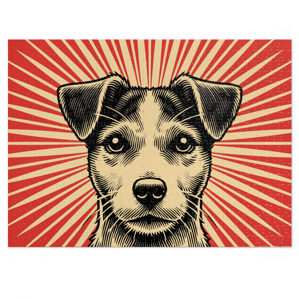 Jack Russell Terrier Jigsaw Puzzle — 20.5" × 15" (500 pcs)