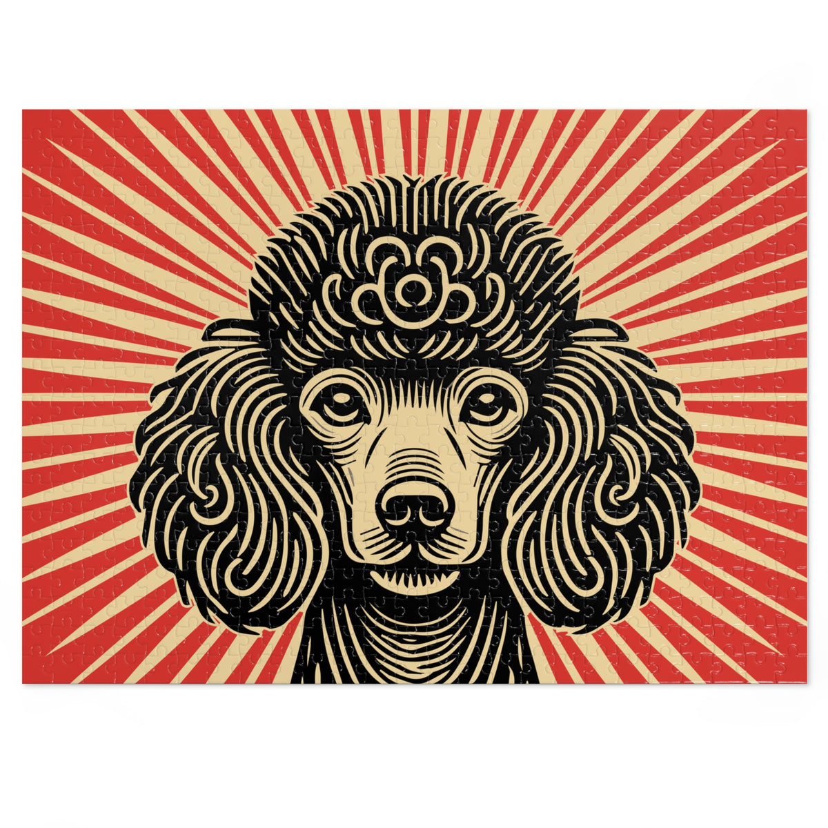 Poodle Jigsaw Puzzle — 20.5" × 15" (500 pcs)