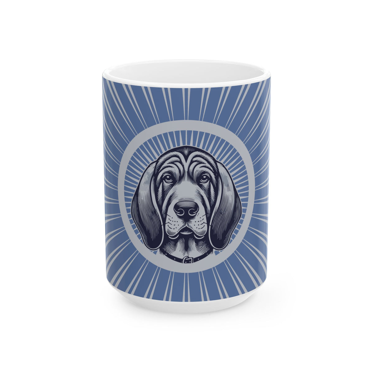 Bloodhound Ceramic Mug — 15oz