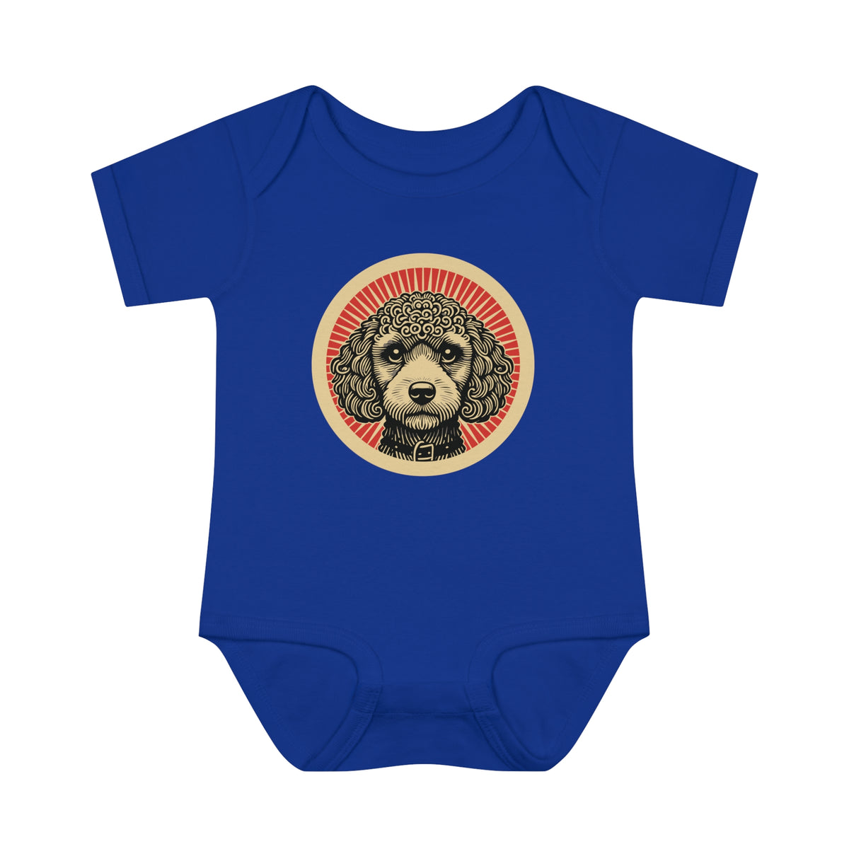 Cockapoo Baby Bodysuit — Royal