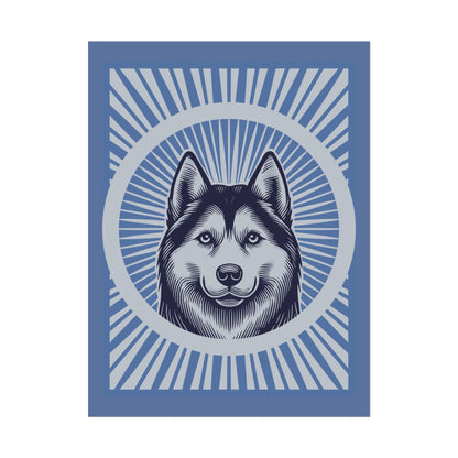 Siberian Husky Art Print