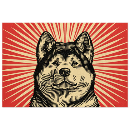 Akita Jigsaw Puzzle