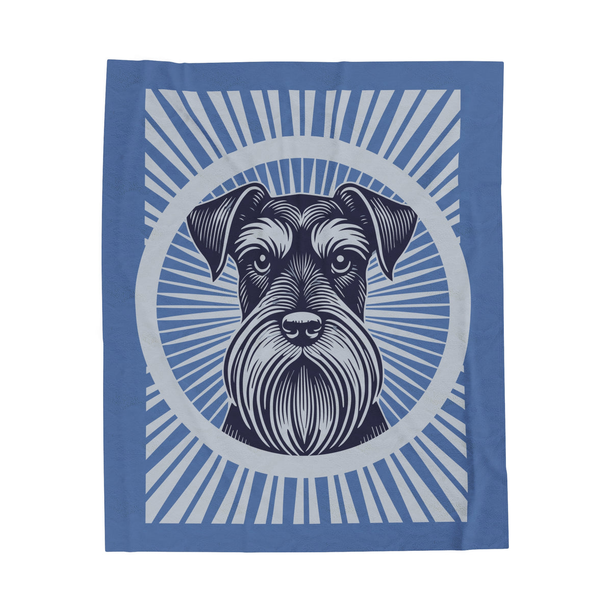 Standard Schnauzer Blanket — 50" × 60"
