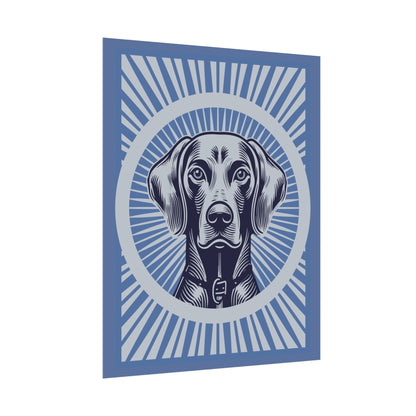 Weimaraner Art Print