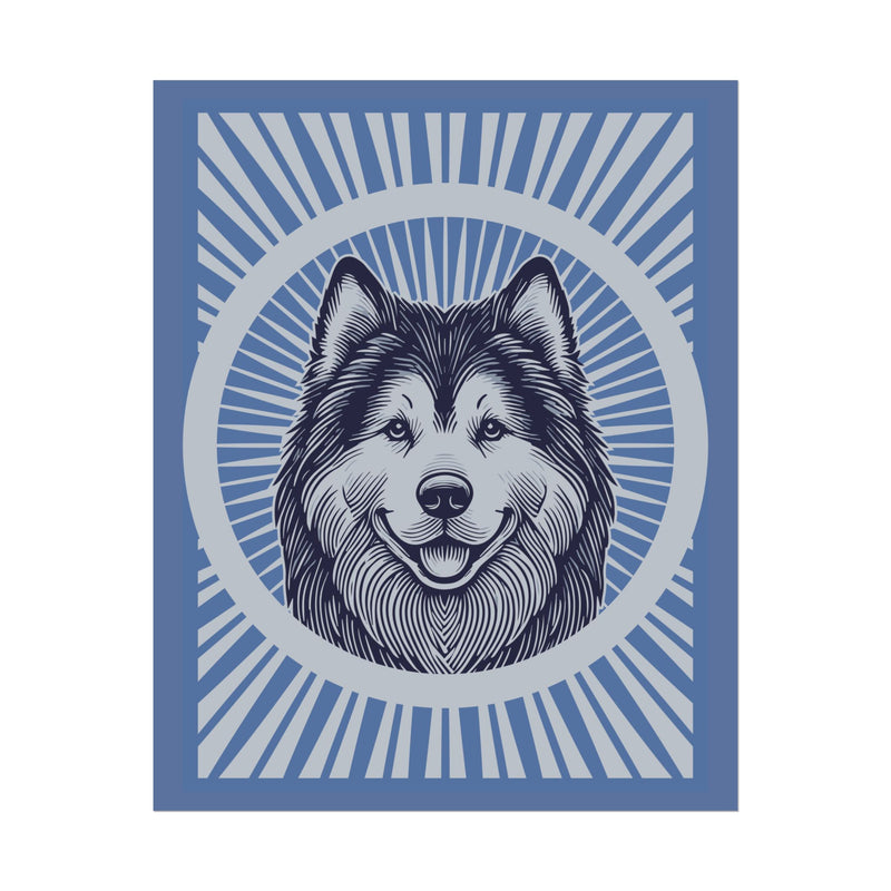 Alaskan Malamute Art Print