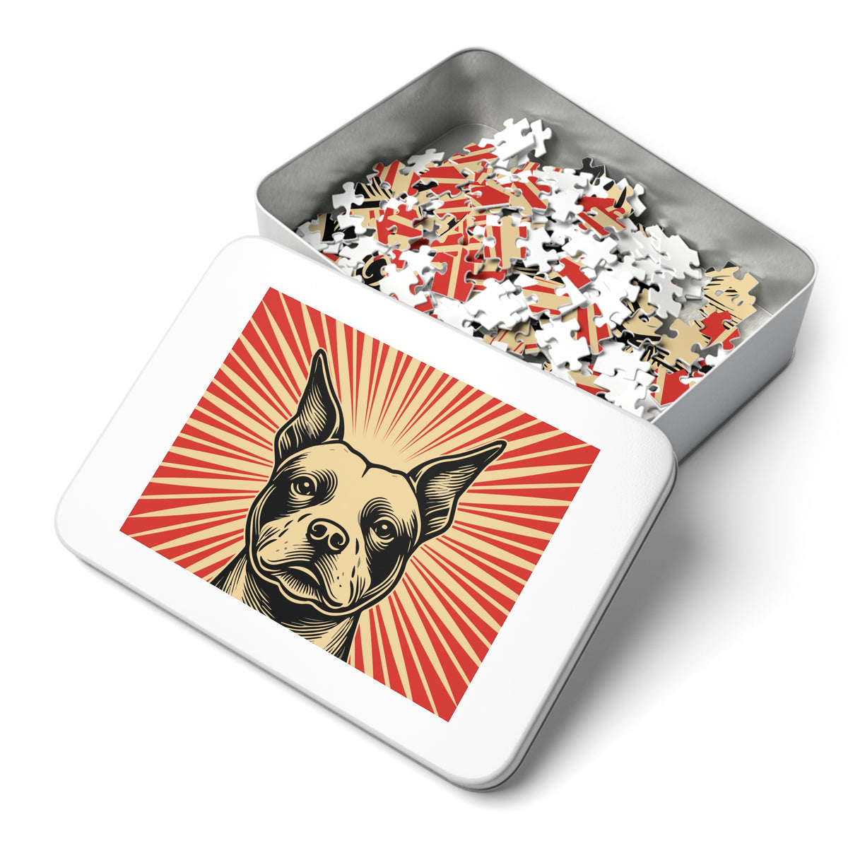 Staffordshire Bull Terrier Jigsaw Puzzle — view 3