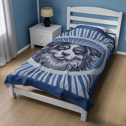 Border Collie Blanket