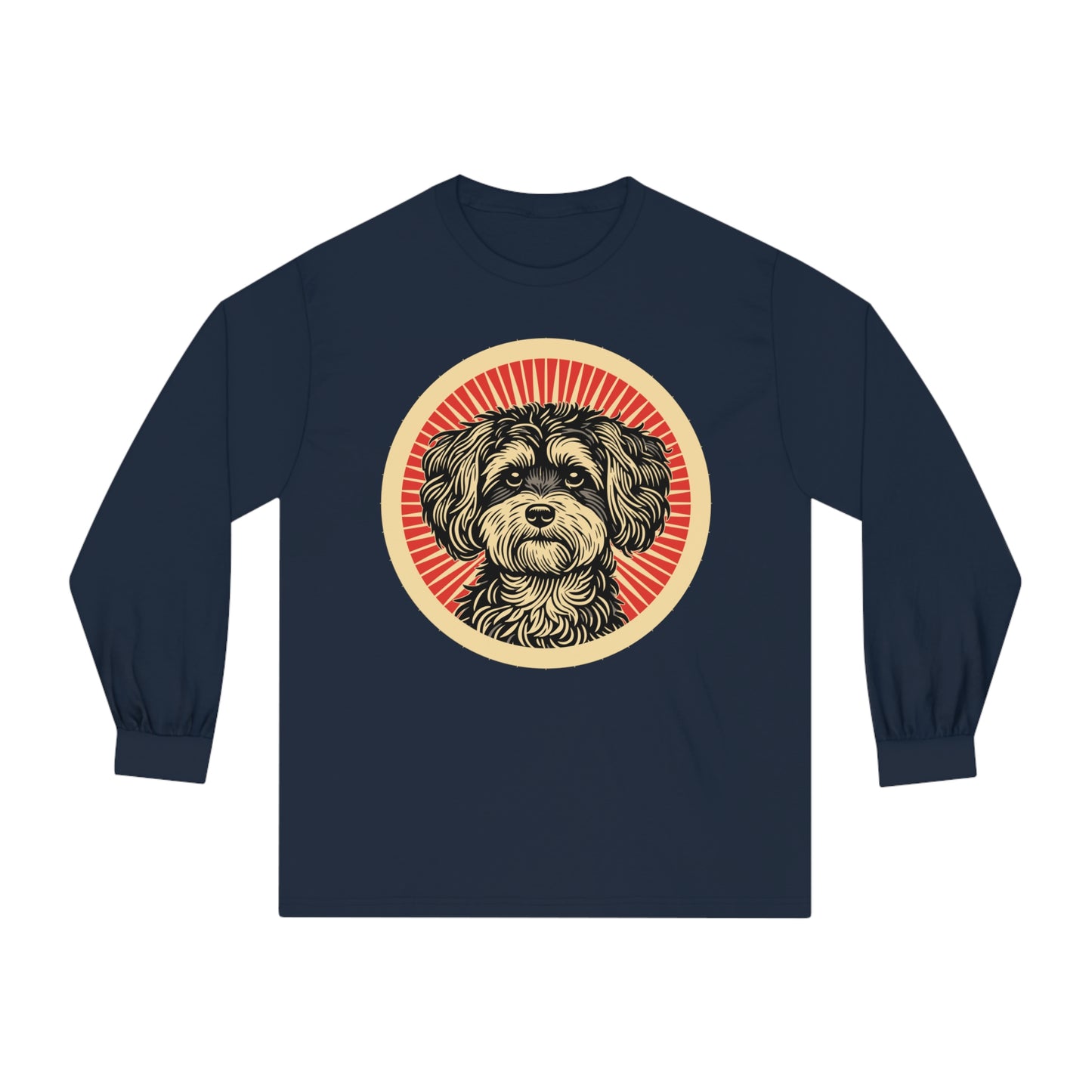 Maltipoo Long Sleeve Tee for Adults