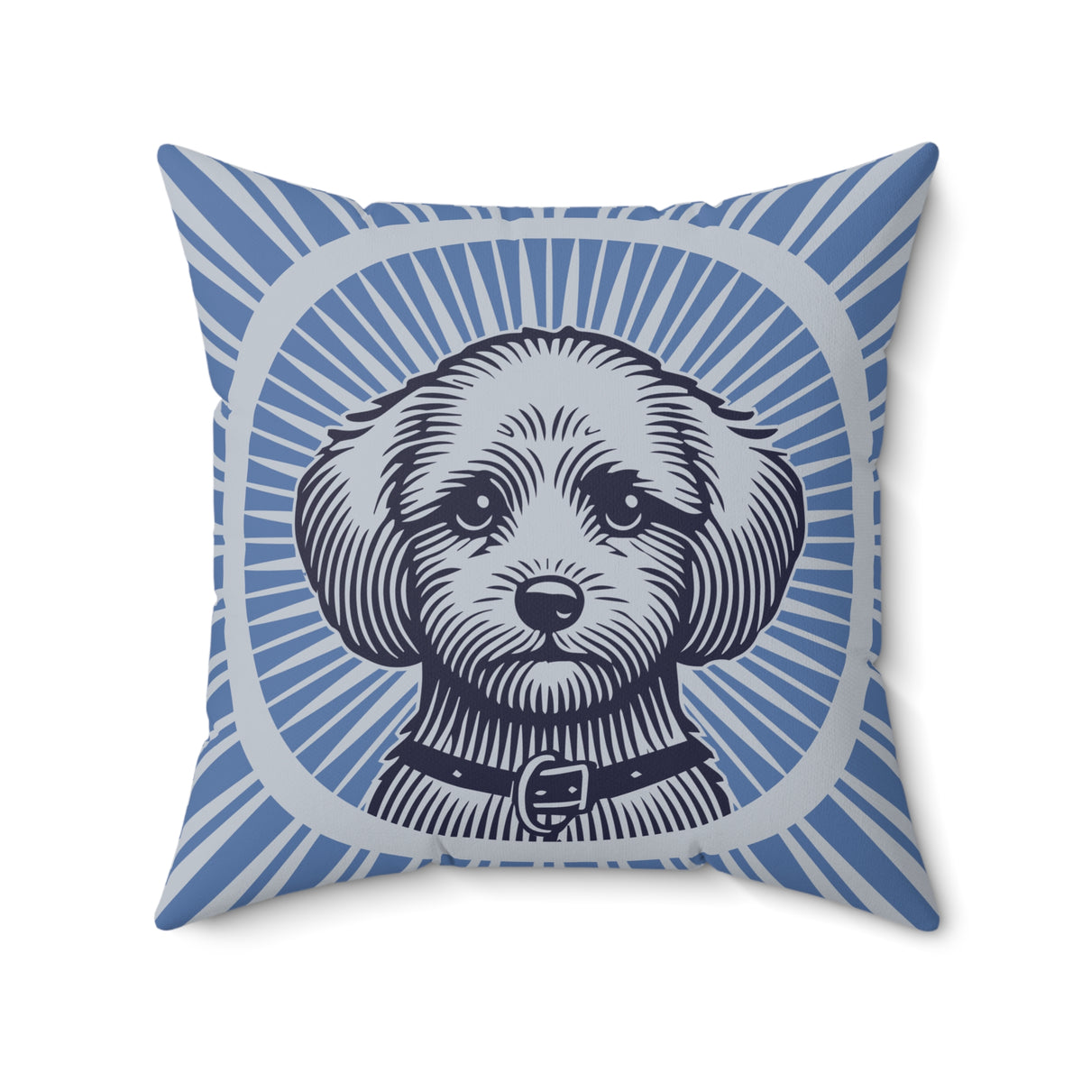 Maltipoo Pillow — 20" × 20"