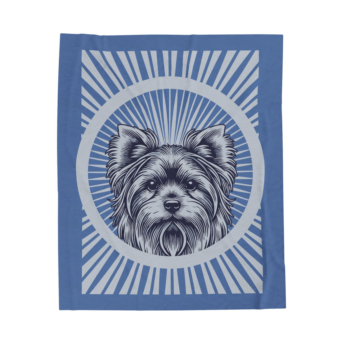 Yorkshire Terrier Blanket — 50" × 60"