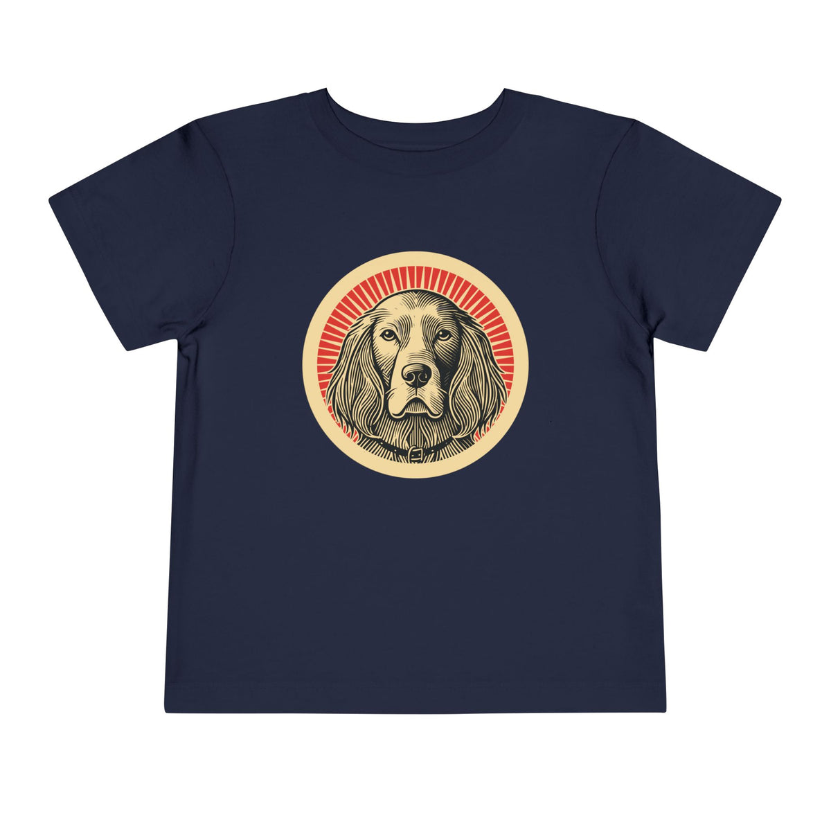 English Setter Toddler Tee — Navy