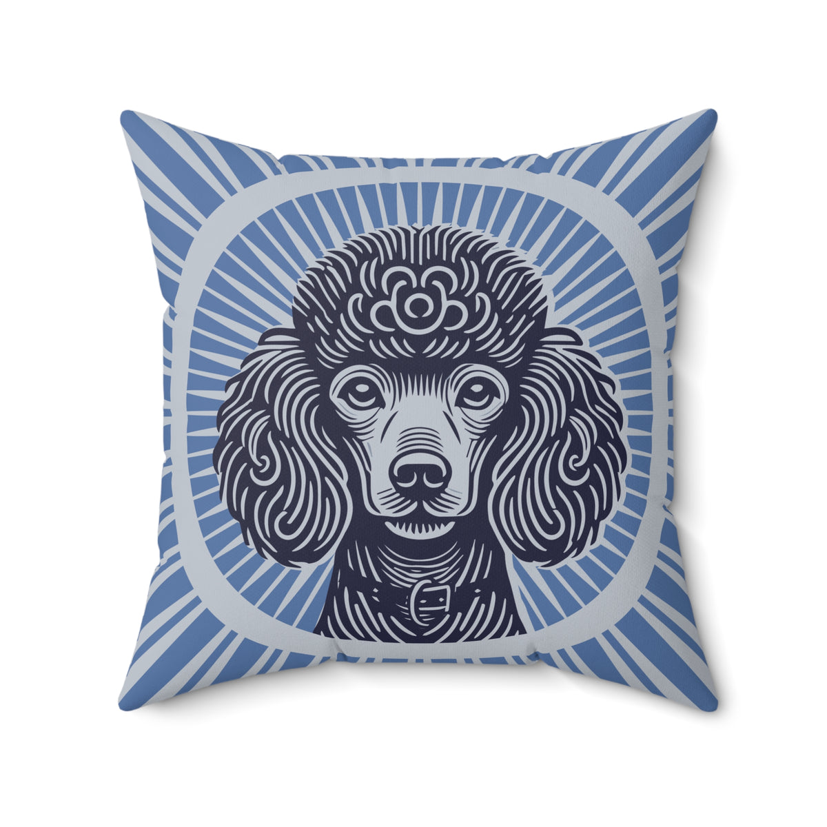 Poodle Pillow — 20" × 20"