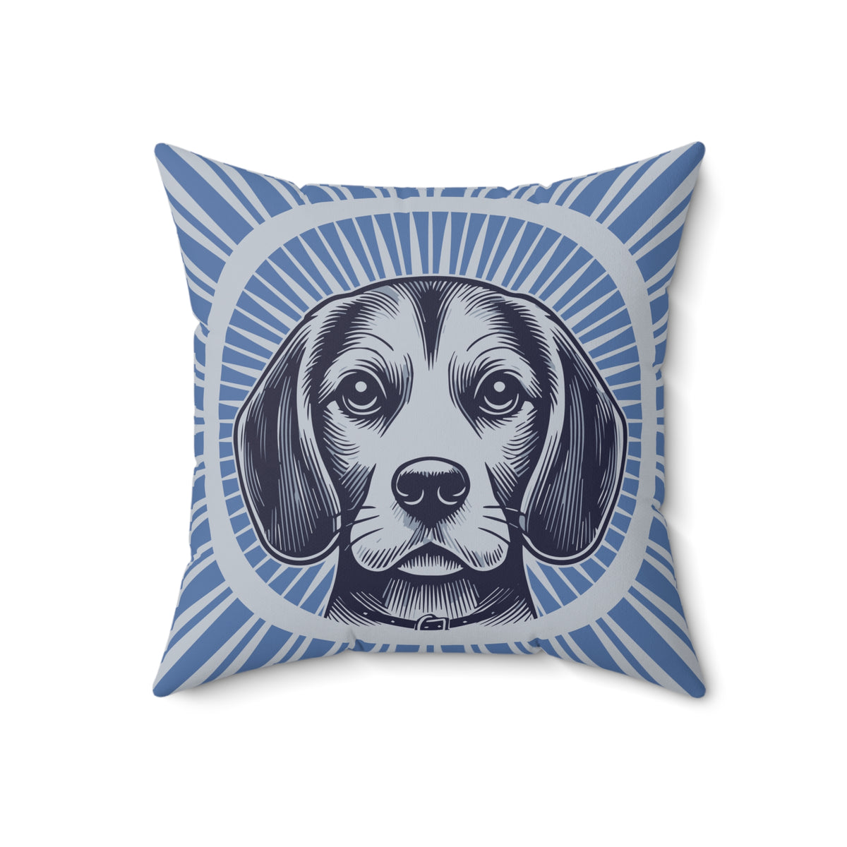 Beagle Pillow — 18" × 18"