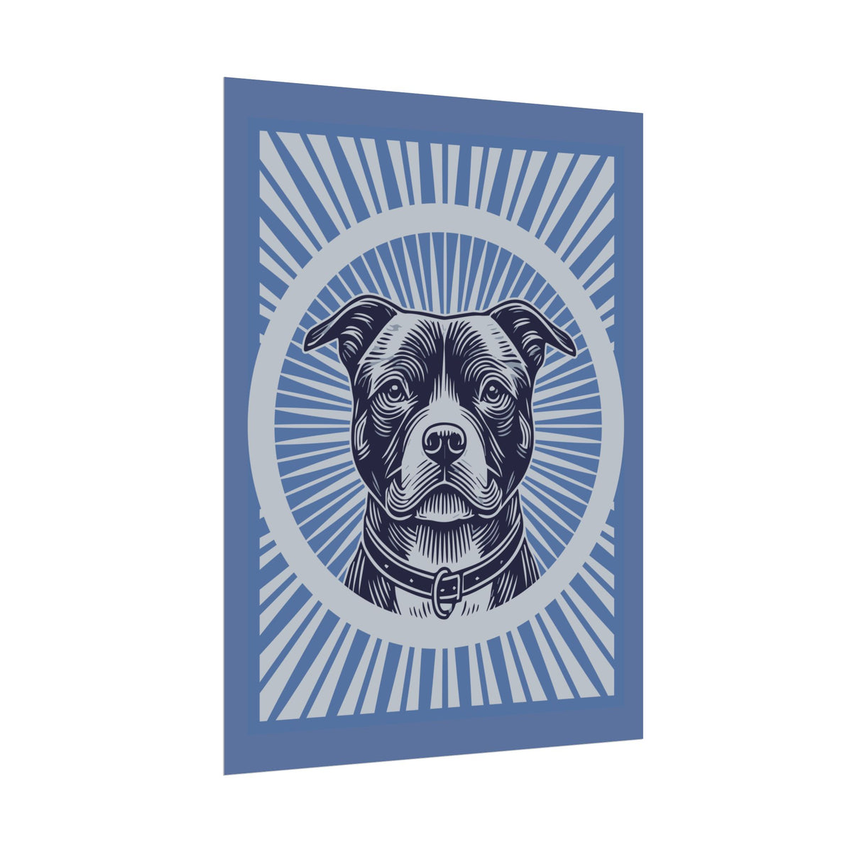 American Staffordshire Terrier Art Print — view 9