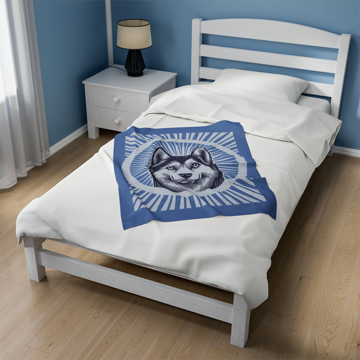 Siberian Husky Blanket — view 3