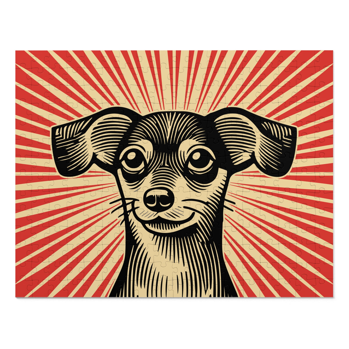 Chiweenie Jigsaw Puzzle