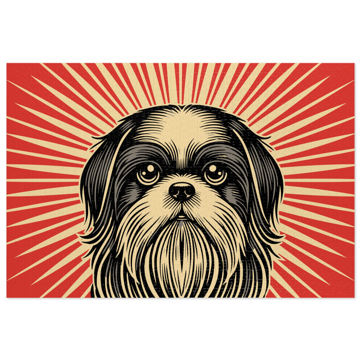 Shih Tzu Jigsaw Puzzle — 29.25" × 19.75" (1000 pcs)