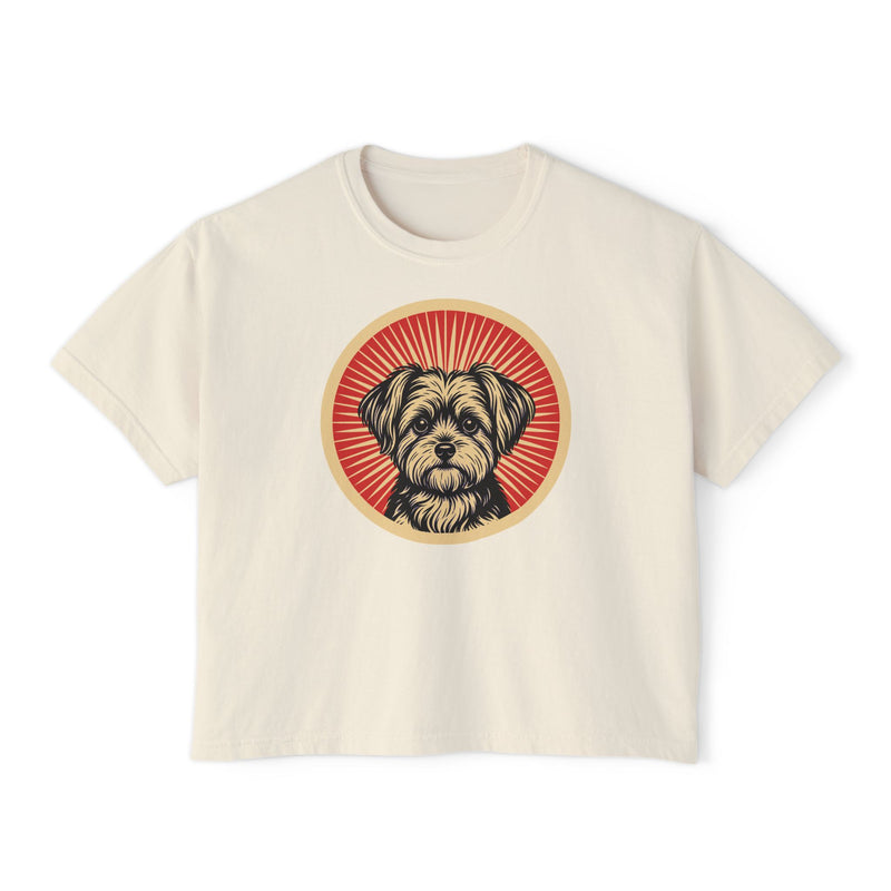 Morkie Boxy Tee