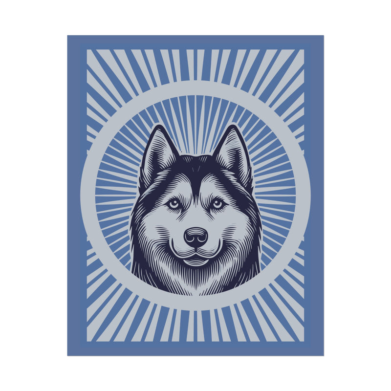 Siberian Husky Art Print