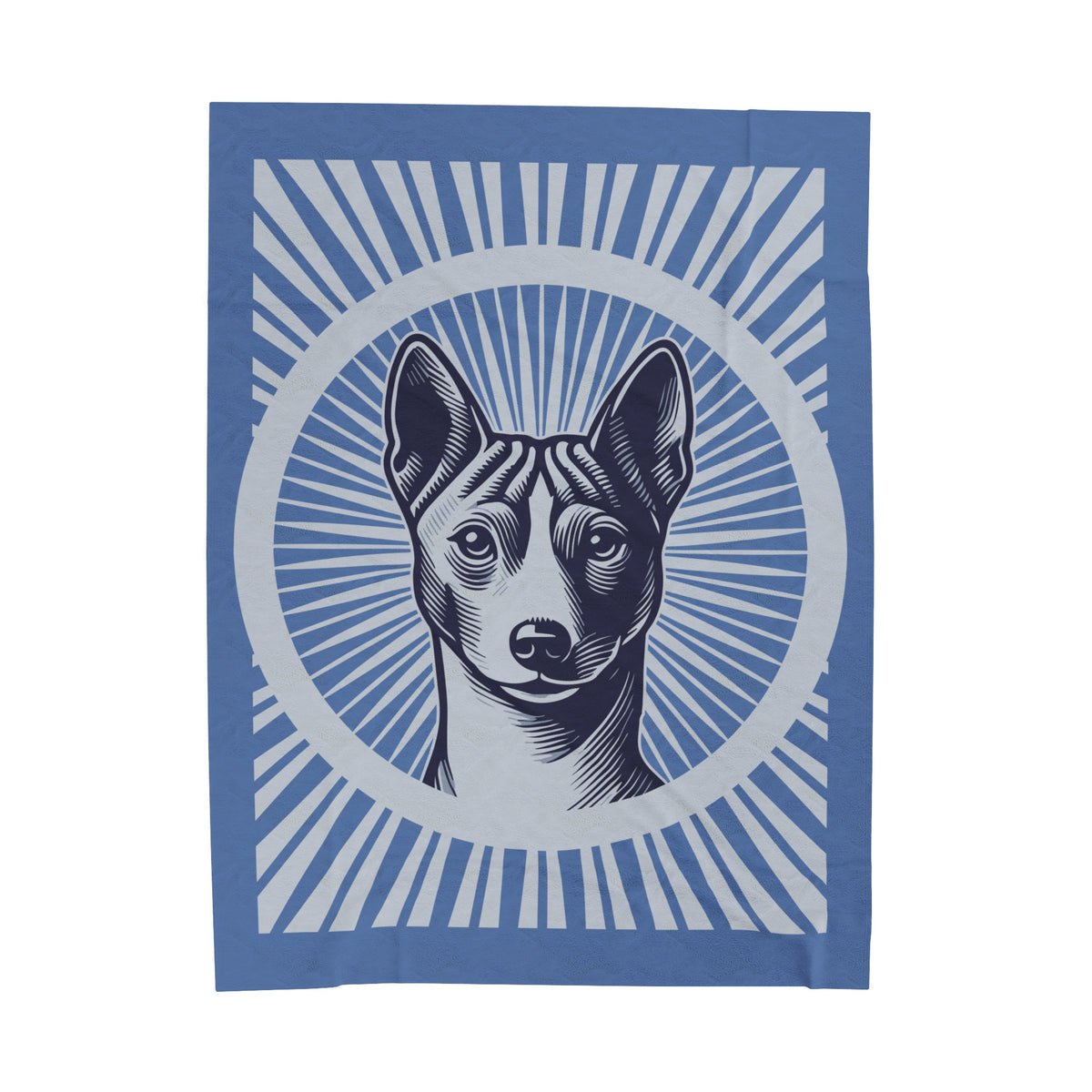 Basenji Blanket — 60" × 80"
