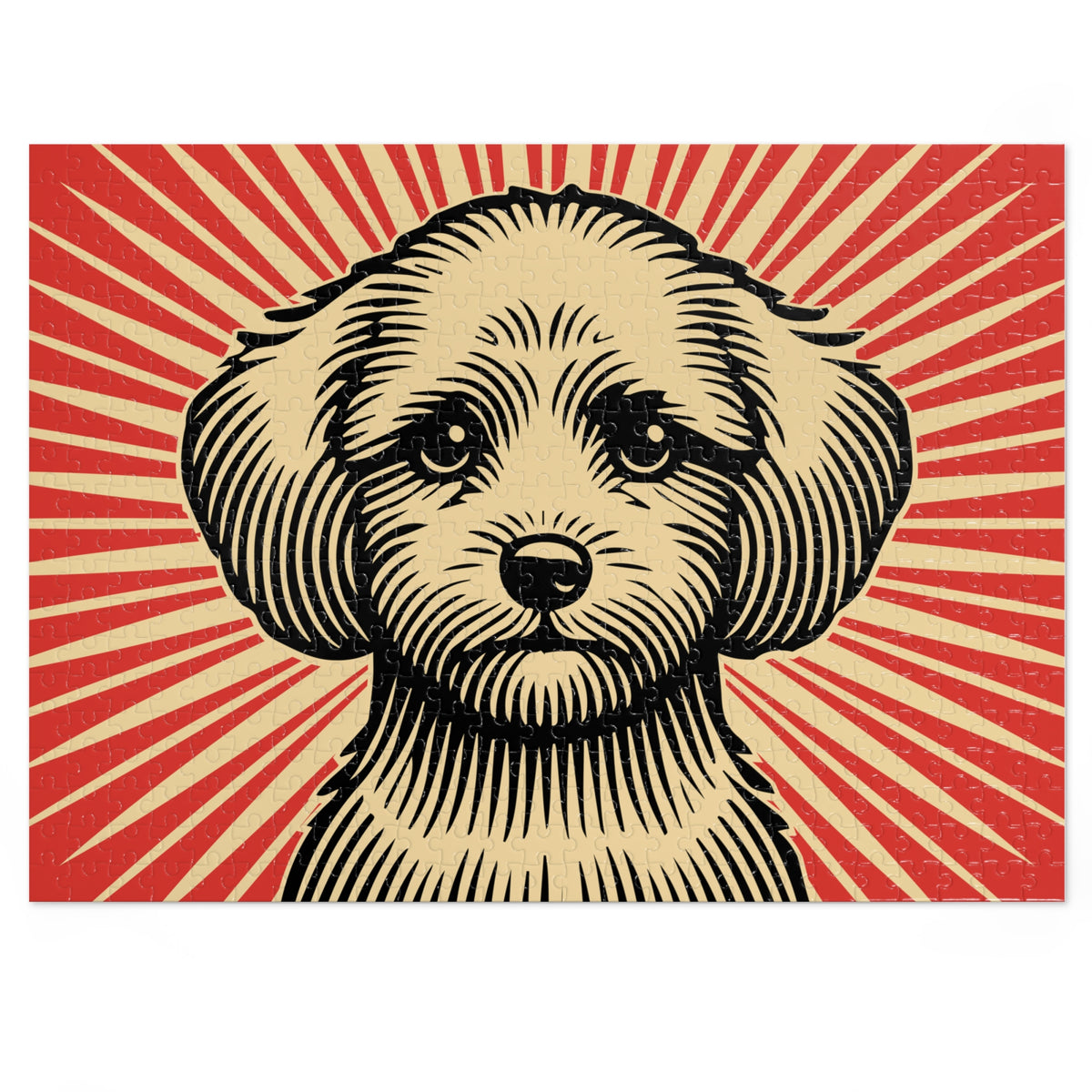 Maltipoo Jigsaw Puzzle — 20.5" × 15" (500 pcs)