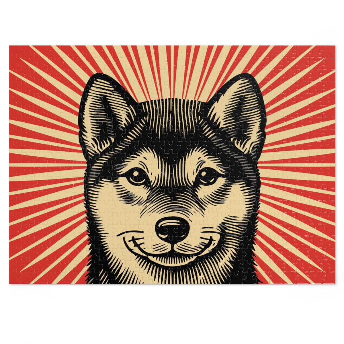 Shiba Inu Jigsaw Puzzle — 20.5" × 15" (500 pcs)