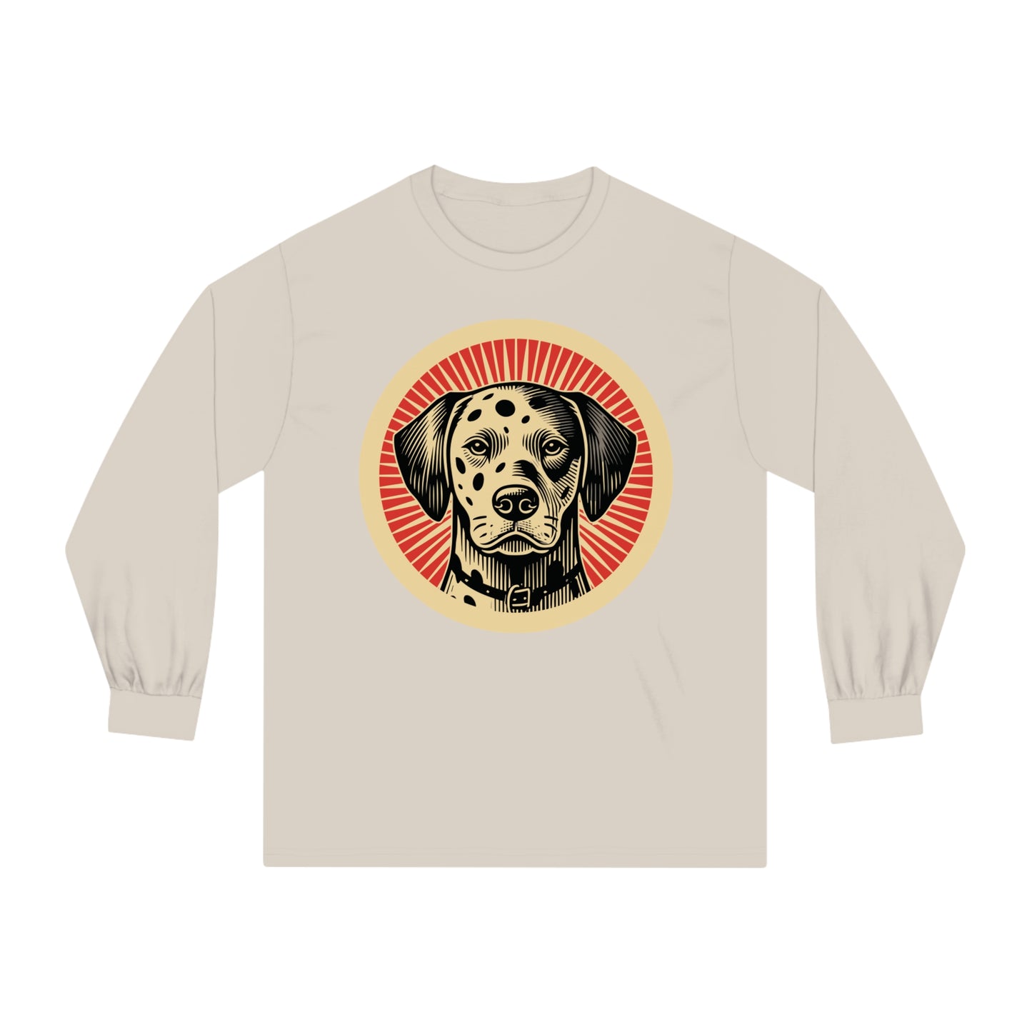 Dalmatian Long Sleeve Tee for Adults