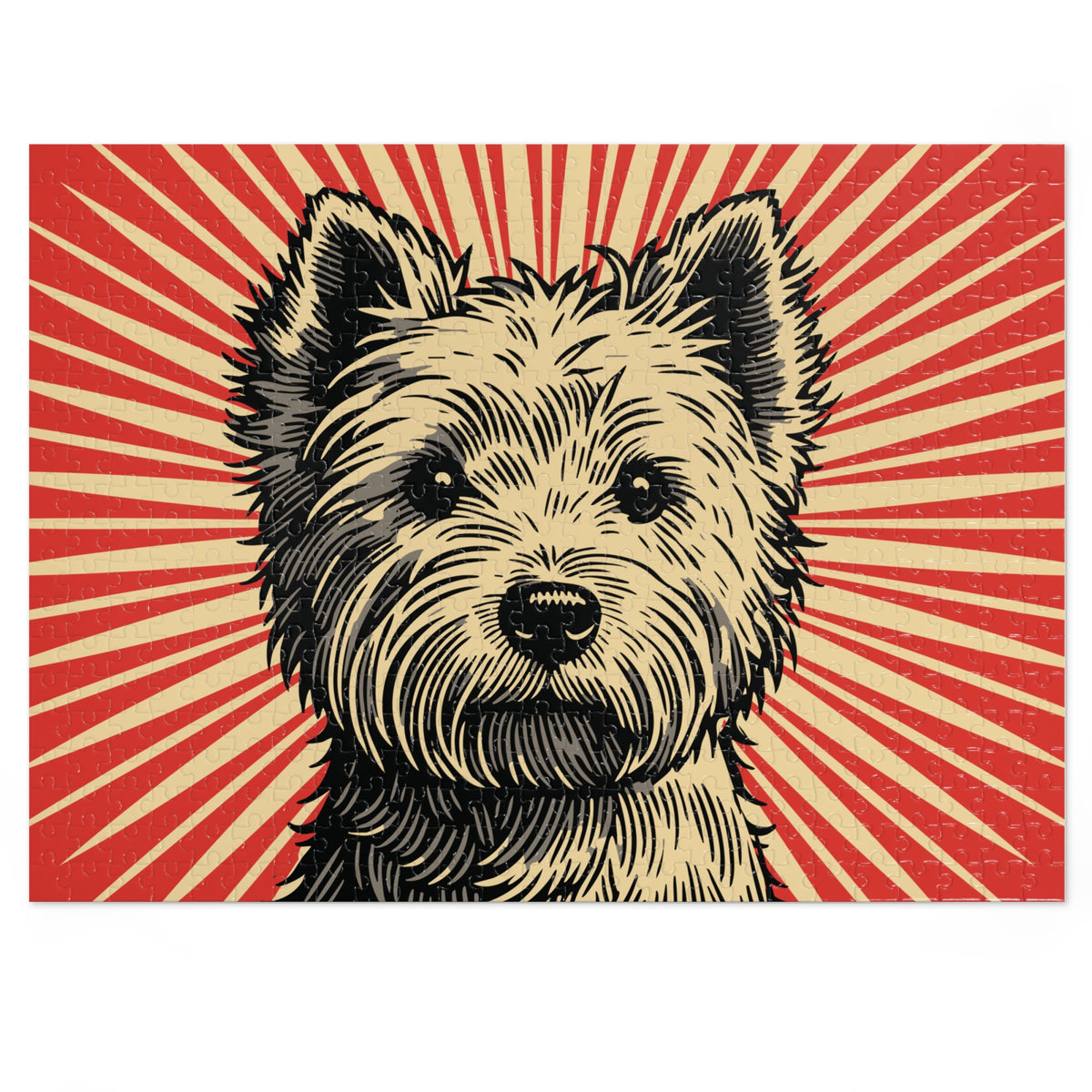West Highland White Terrier Jigsaw Puzzle — 20.5" × 15" (500 pcs)