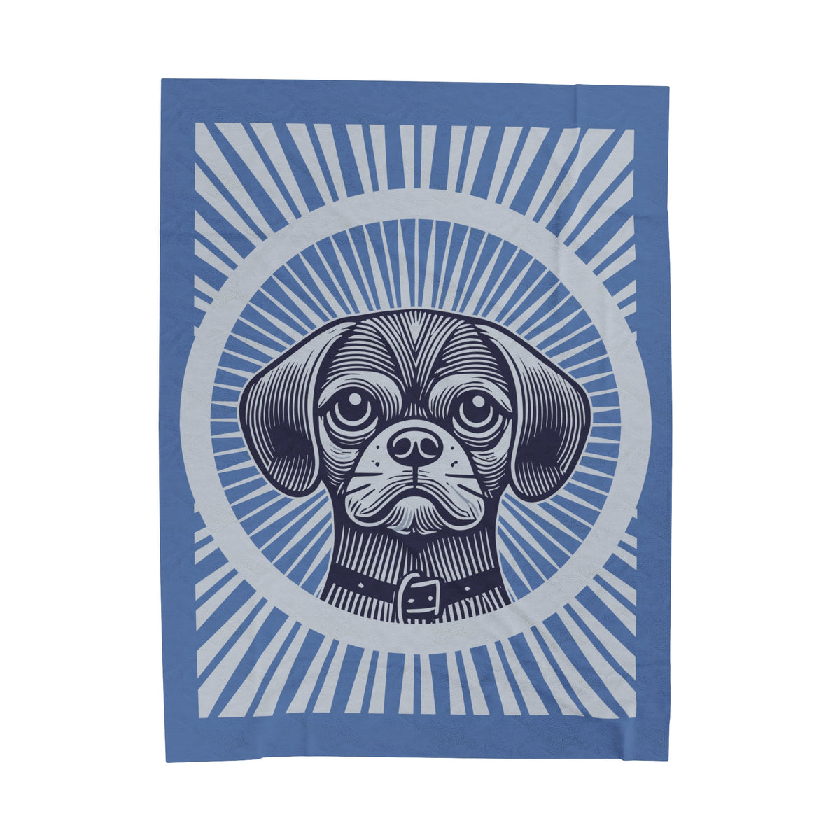 Puggle Blanket — 60" × 80"