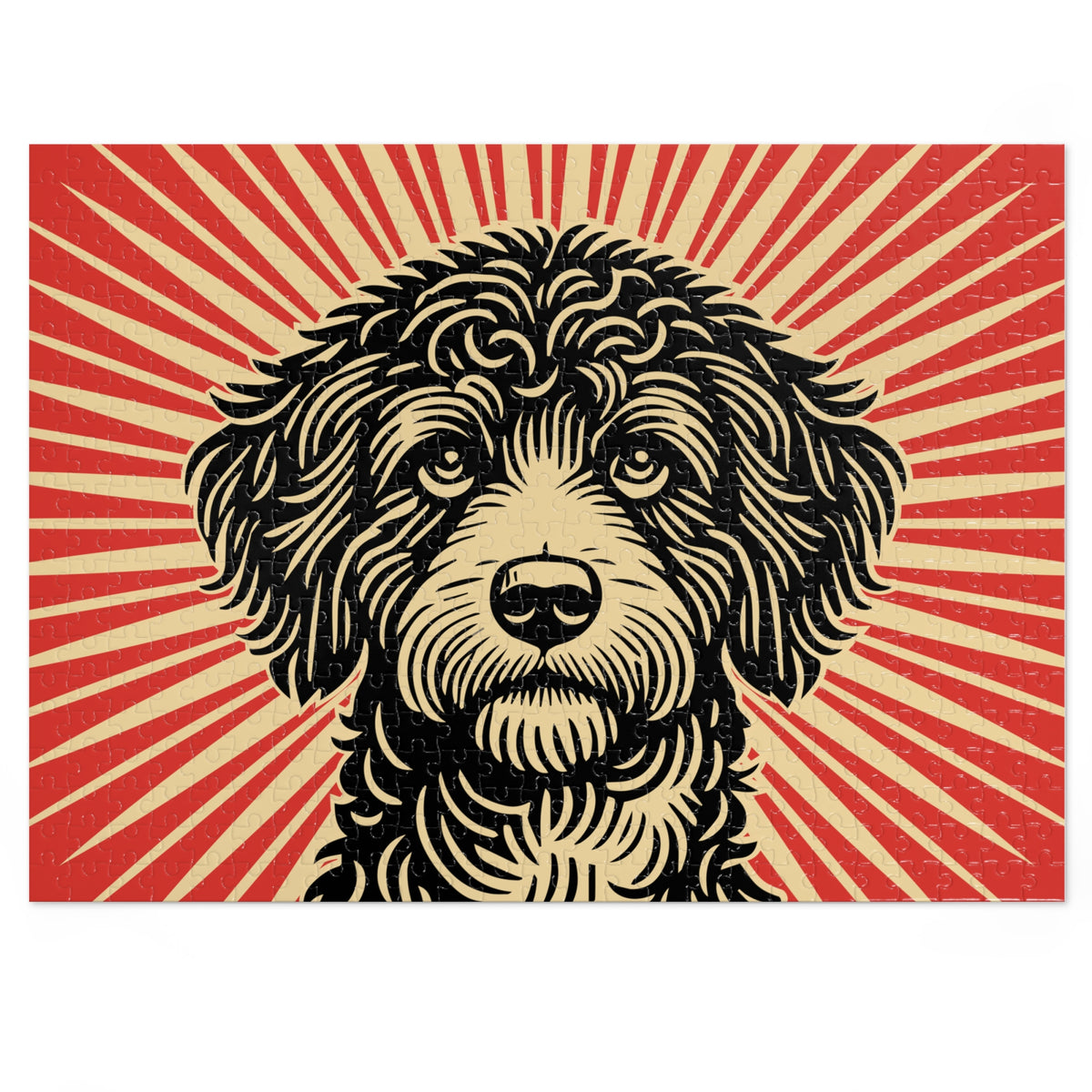 Bordoodle Jigsaw Puzzle — 20.5" × 15" (500 pcs)
