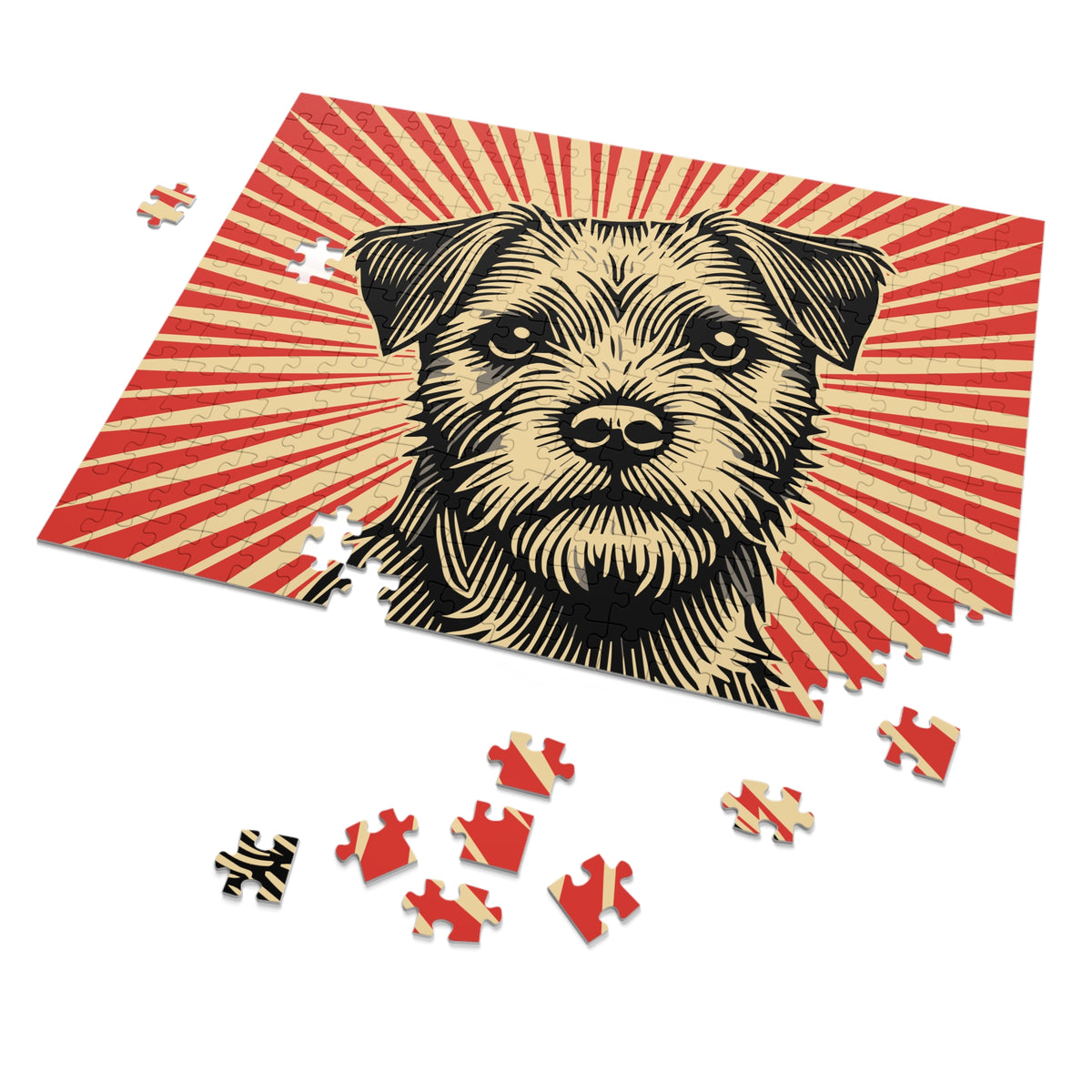 Border Terrier Jigsaw Puzzle — view 2